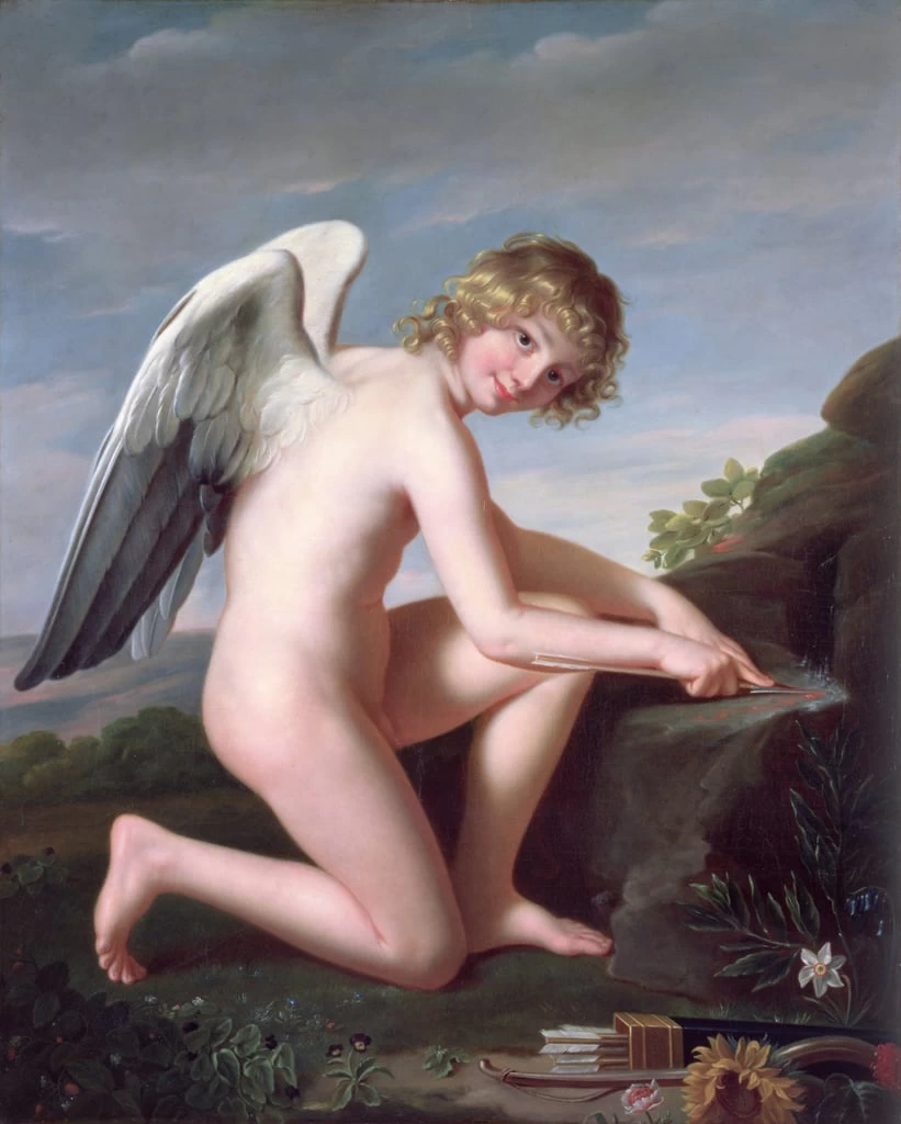 Cupido affila la freccia - Musee des Beaux, Arts, Rouen